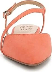 Naturalizer Hawaii Slingbacks Women's Sandals Apricot Blush Suede : 6.5 M (B), Leather/Suede - Image 4