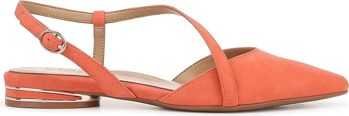 Naturalizer Hawaii Slingbacks Women's Sandals Apricot Blush Suede : 6.5 M (B), Leather/Suede - Image 6
