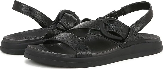 Naturalizer Hope Slingbacks Women's Sandals Black : 6.5 M (B), Leather/Rubber - Image 5