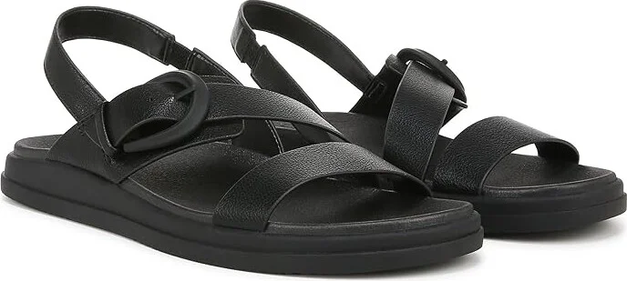 Naturalizer Hope Slingbacks Women's Sandals Black : 6.5 M (B), Leather/Rubber