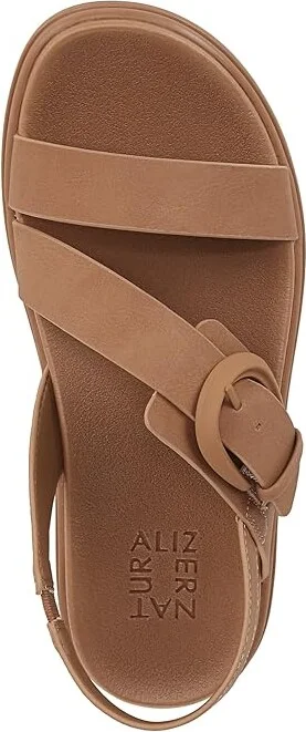Naturalizer Hope Slingbacks Women's Sandals Cookie Dough : 11 M (B), Leather/Rubber - Image 2