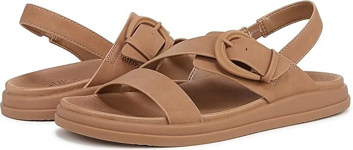 Naturalizer Hope Slingbacks Women's Sandals Cookie Dough : 11 M (B), Leather/Rubber - Image 5