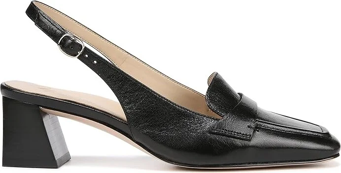 Naturalizer Hunny Slingbacks Women's Sandals Black Leather : 9 M (B) - Image 6