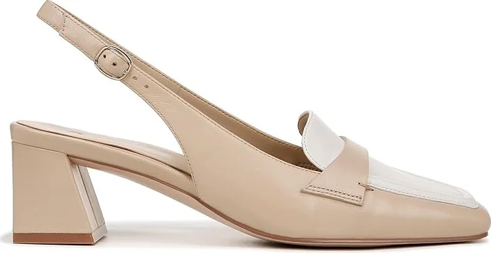 Naturalizer Hunny Slingbacks Women's Sandals Tan /Warm White Leather : 5.5 M (B) - Image 7
