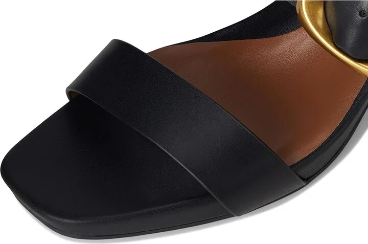 Naturalizer Ida Women's Wedge Shoes Black Leather : 9 W (C) - Image 7