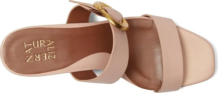 Naturalizer Ida Women's Wedge Shoes Cameo Blush Pink Leather : 12 M (B) - Image 2