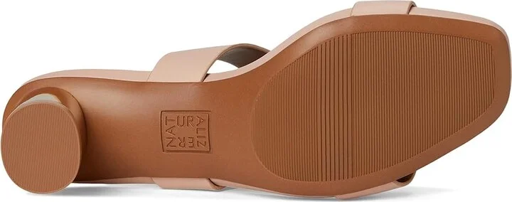 Naturalizer Ida Women's Wedge Shoes Cameo Blush Pink Leather : 12 M (B) - Image 3