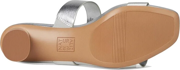 Naturalizer Ida2 Women's Wedge Shoes Silver Faux Leather : 12 M (B) - Image 3