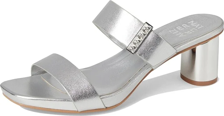 Naturalizer Ida2 Women's Wedge Shoes Silver Faux Leather : 12 M (B) - Image 5