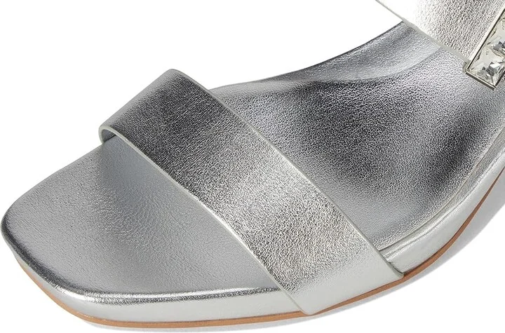 Naturalizer Ida2 Women's Wedge Shoes Silver Faux Leather : 12 M (B) - Image 7