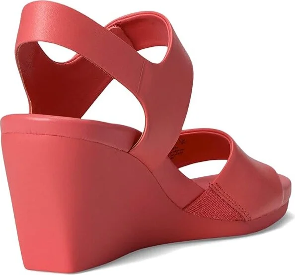 Naturalizer Imani High Women's Heels Sunset Coral Leather : 12 W (C) - Image 4