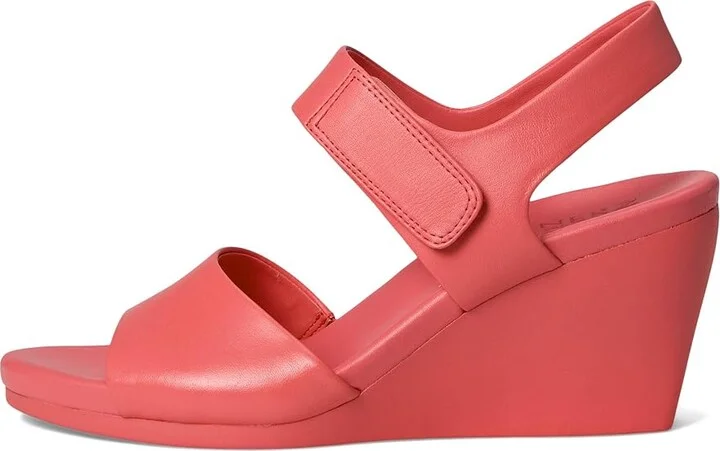 Naturalizer Imani High Women's Heels Sunset Coral Leather : 12 W (C) - Image 6