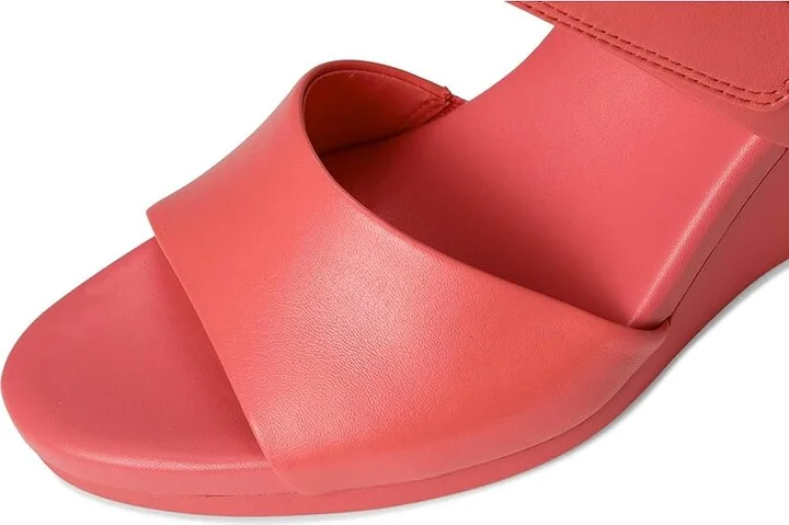 Naturalizer Imani High Women's Heels Sunset Coral Leather : 12 W (C) - Image 7