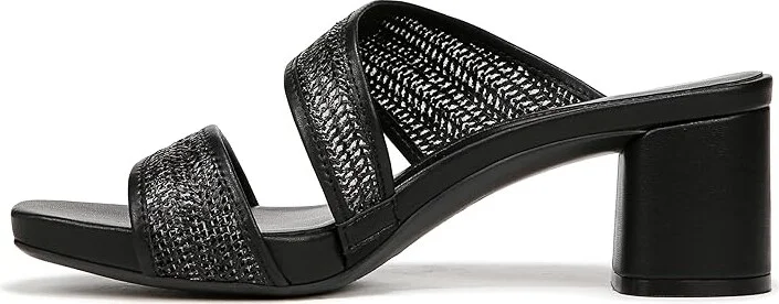 Naturalizer Inez2 Slides Women's Sandals Black Fabric : 7 W (C), Rubber/Synthetic - Image 5