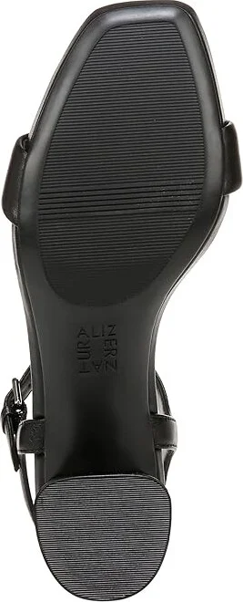 Naturalizer Izzy Ankle Straps Women's Sandals Black Leather : 9 W (C) - Image 3