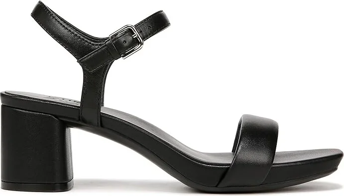 Naturalizer Izzy Ankle Straps Women's Sandals Black Leather : 9 W (C) - Image 6