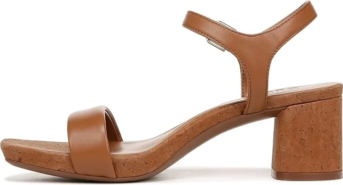 Naturalizer Izzy Ankle Straps Women's Sandals English Tea Leather : 11 W (C) - Image 4