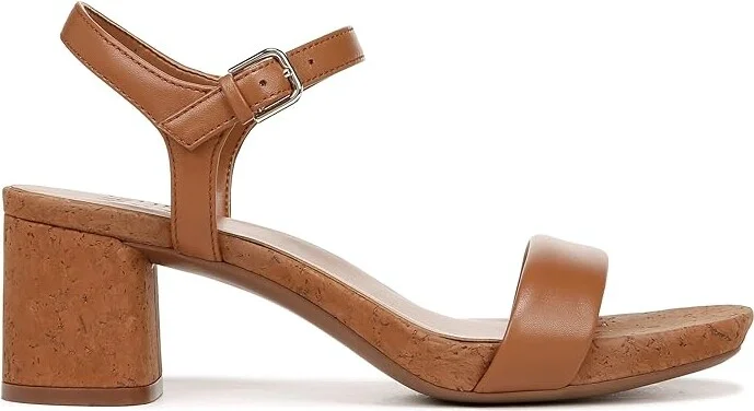Naturalizer Izzy Ankle Straps Women's Sandals English Tea Leather : 11 W (C) - Image 6