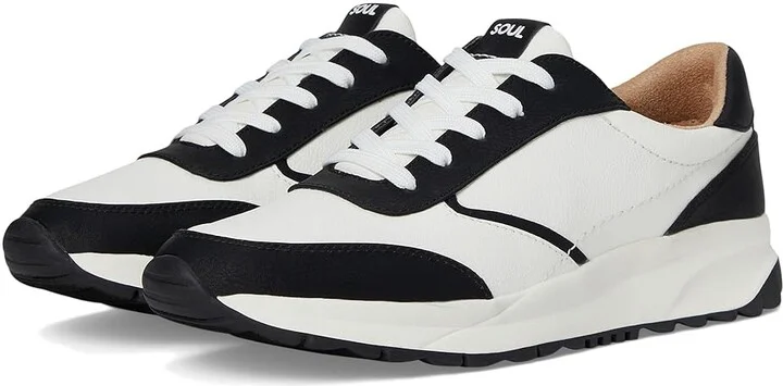 Black,white Faux Leather