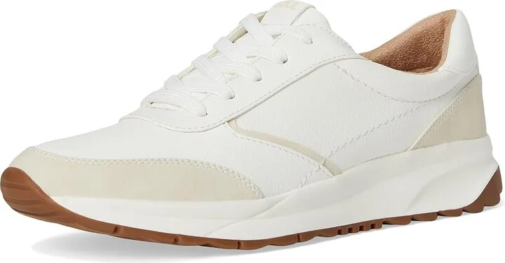 Naturalizer Jackson Oxfords Women's Shoes White/Beige Faux Leather : 8 W (C) - Image 5