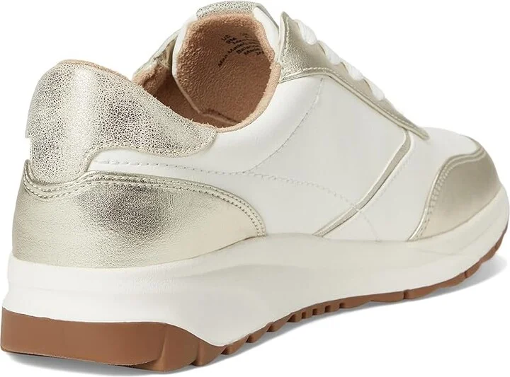 Naturalizer Jackson Oxfords Women's Shoes White/Champagne Faux Leather : 9.5 W (C) - Image 4
