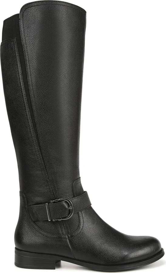 Naturalizer Jaya Wide Calf Knee High Block Heel Riding Boots - Image 2