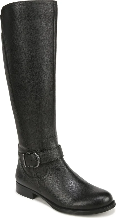 Naturalizer Jaya Wide Calf Knee High Block Heel Riding Boots