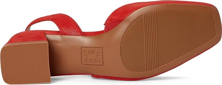 Naturalizer Jayla High Women's Heels Maserati Red Suede : 9.5 M (B), Leather/Rubber - Image 3