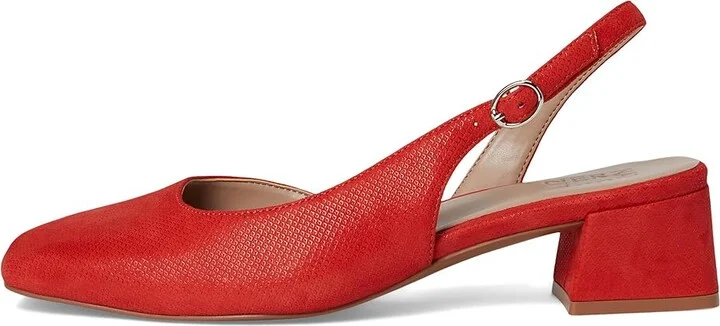 Naturalizer Jayla High Women's Heels Maserati Red Suede : 9.5 M (B), Leather/Rubber - Image 6