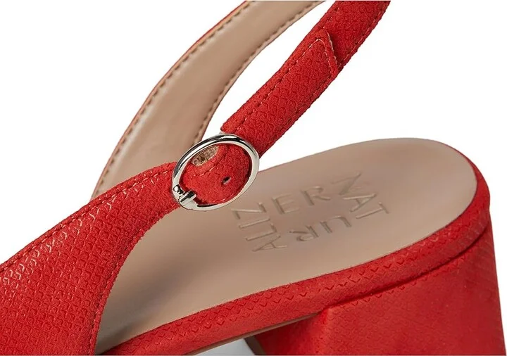 Naturalizer Jayla High Women's Heels Maserati Red Suede : 9.5 M (B), Leather/Rubber - Image 7