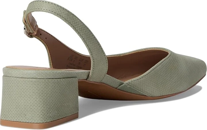 Naturalizer Jayla High Women's Heels Pistachio Green Leather : 6 W (C), Leather/Rubber - Image 4
