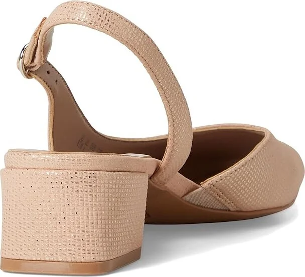Naturalizer Jayla High Women's Heels Sand Leather : 11 W (C), Leather/Rubber - Image 4