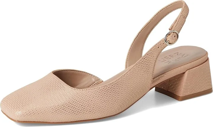 Naturalizer Jayla High Women's Heels Sand Leather : 11 W (C), Leather/Rubber - Image 5