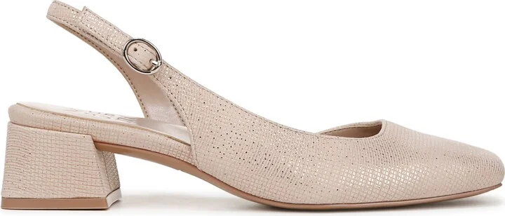 Naturalizer Jayla Mid-Heel Square Toe Slingback Pumps - Image 2