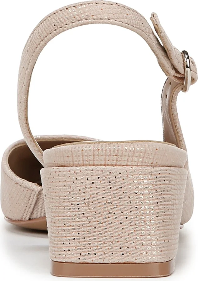 Naturalizer Jayla Mid-Heel Square Toe Slingback Pumps - Image 3