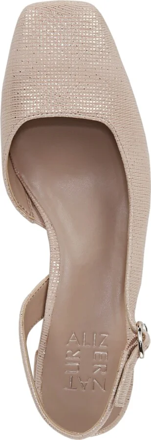 Naturalizer Jayla Mid-Heel Square Toe Slingback Pumps - Image 4