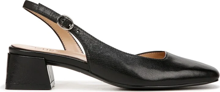 Naturalizer Jayla Mid-Heel Square Toe Slingback Pumps - Image 6