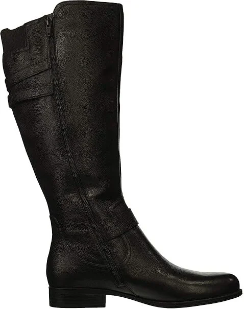Naturalizer Jessie Wide Calf Women's Boots Black Wide Calf Leather : 7 M (B) - Image 8