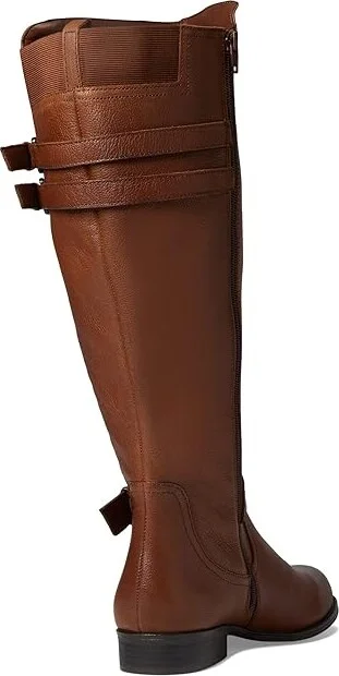 Naturalizer Jessie Wide Calf Women's Boots Cinnamon Wide Calf : 7 M (B), Leather - Image 4