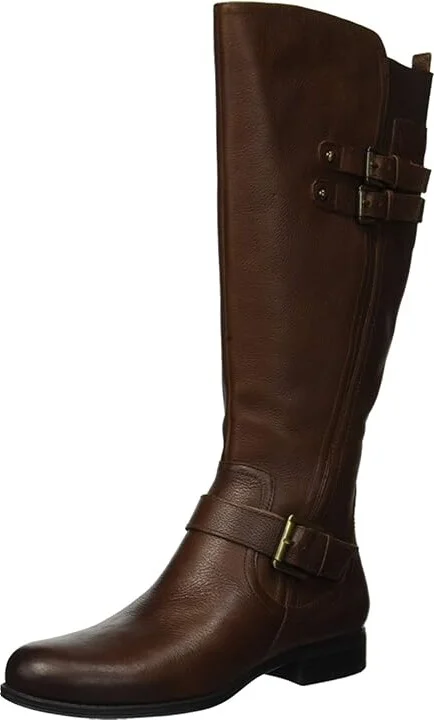 Naturalizer Jessie Women's Boots Chocolate Leather : 9.5 W (C) - Image 2
