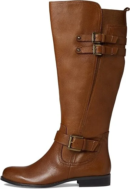 Naturalizer Jessie Women's Boots Cinnamon : 9 W (C), Leather - Image 5