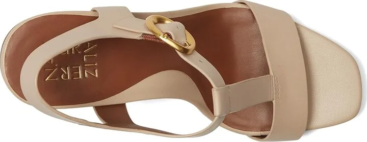 Naturalizer Jordis Women's Wedge Shoes Coastal Tan Leather : 12 W (C) - Image 2