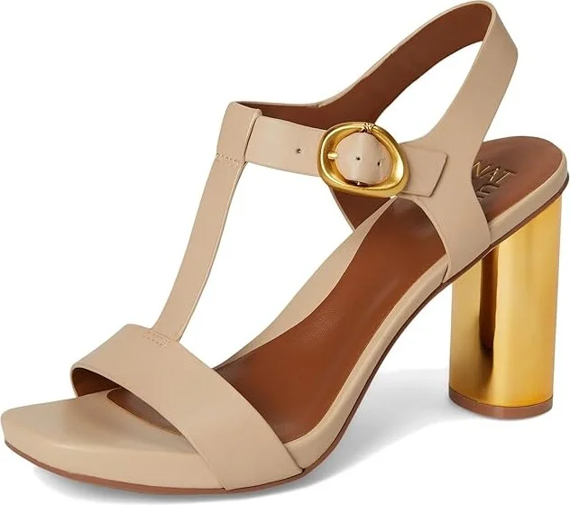 Naturalizer Jordis Women's Wedge Shoes Coastal Tan Leather : 12 W (C) - Image 5