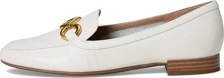Naturalizer Jovie Women's Shoes Warm White Lizard Pattern Leather : 9.5 W (C), Leather/Rubber - Image 6