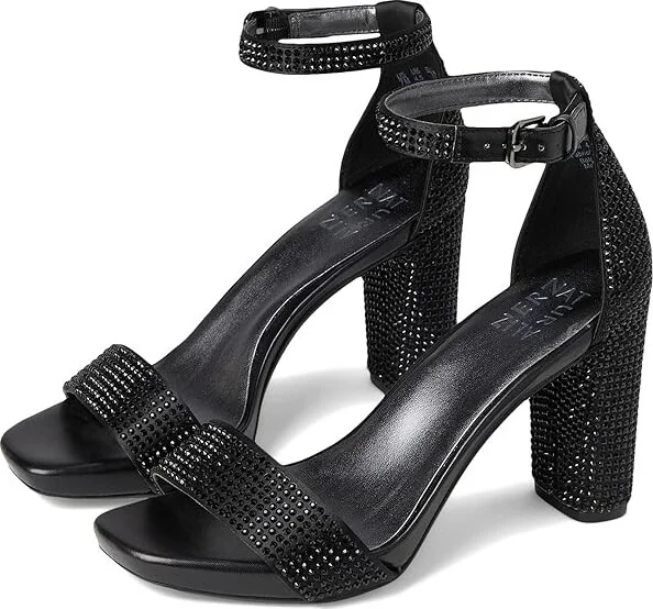 Naturalizer Joy Women's Shoes Black Satin : 10 M (B)
