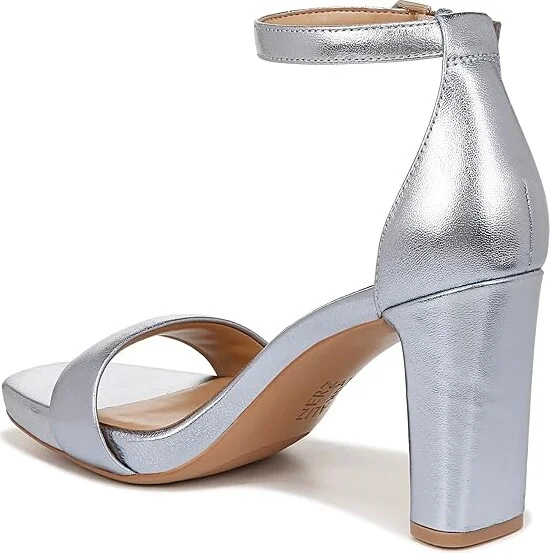 Naturalizer Joy Women's Shoes Light Blue Metallic Leather : 11 M (B) - Image 4