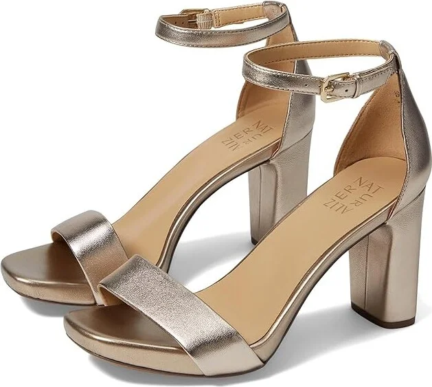 Light Bronze Metallic Leather