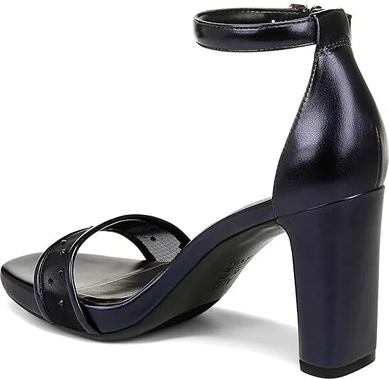 Naturalizer Joy Women's Shoes Midnight Blue Leather : 10 W (C) - Image 4