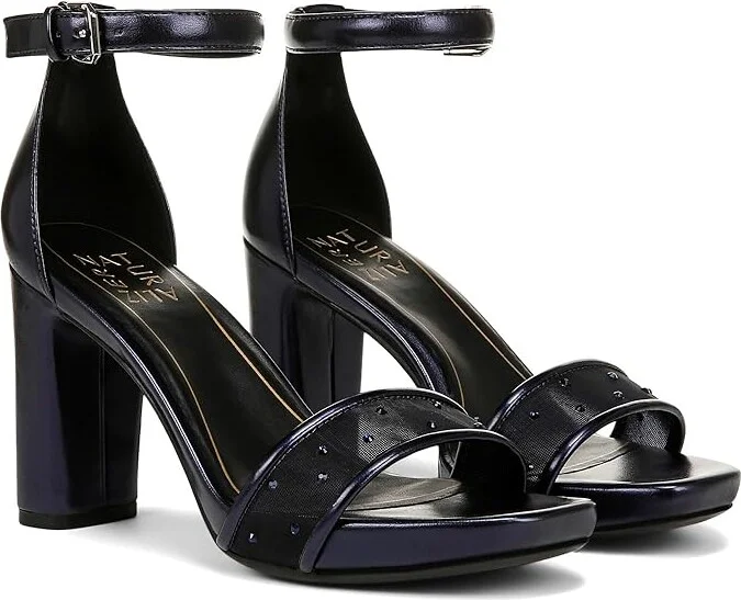 Naturalizer Joy Women's Shoes Midnight Blue Leather : 10 W (C)