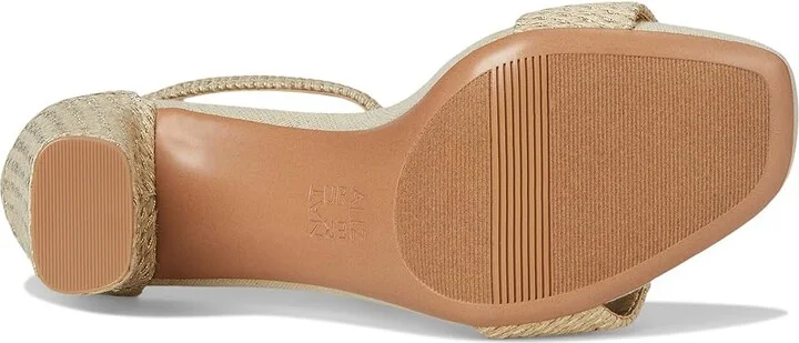 Naturalizer Joy Women's Shoes Natural Gold Woven Fabric : 12 M (B), Leather - Image 3